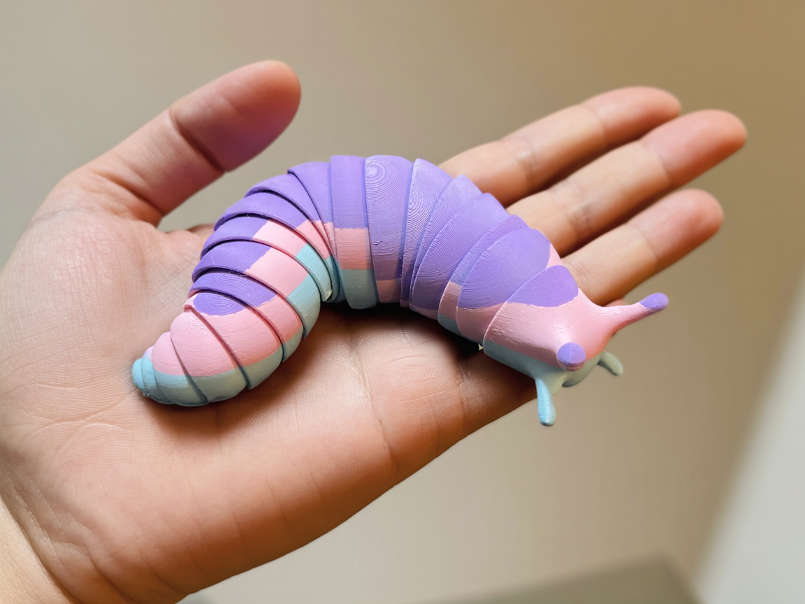 Esnek Salyangoz Figürü